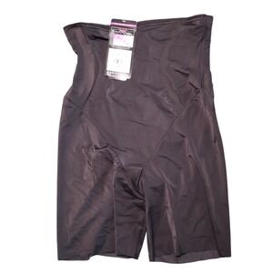 Maidenform High Waist Thigh Slimmer Shapewear Black 2XL NWT